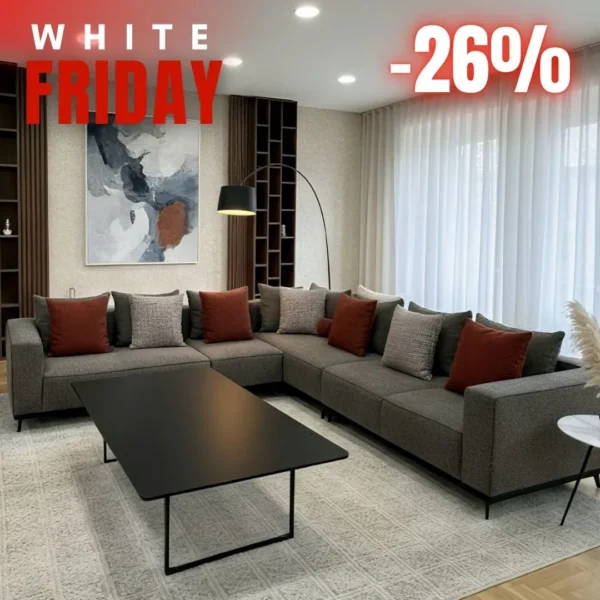 Salon d'angle ASHLEY