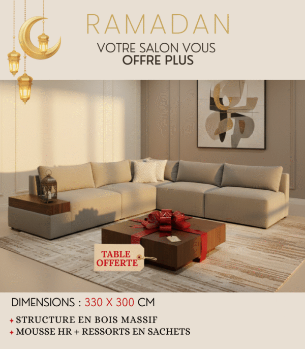 Salon d'angle MODULE