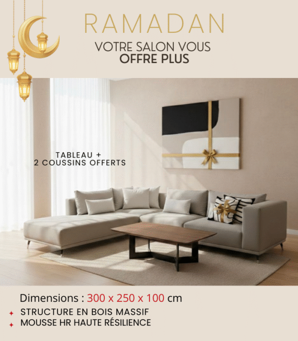 Salon d'angle EVOLVE