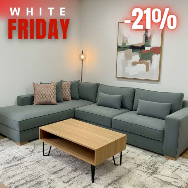 Salon d'angle TULIPE